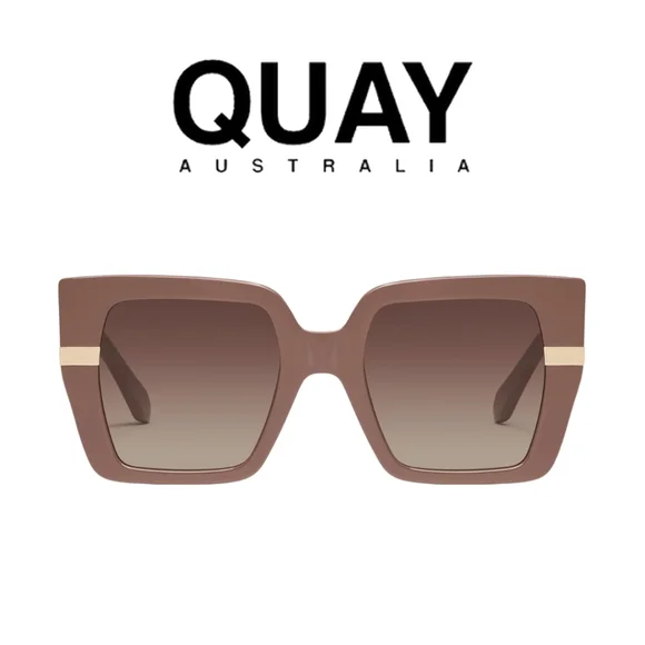 QUAY AUSTRALIA- Notorious Sunglasses- Doe, Brown Amazon.com: Quay Women main image 2